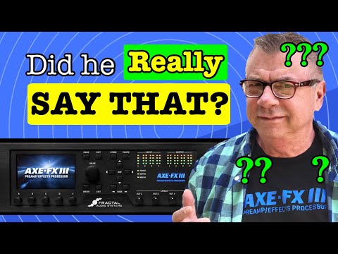 AXE-FX III - Did Rhett Shull REALLY Say That???