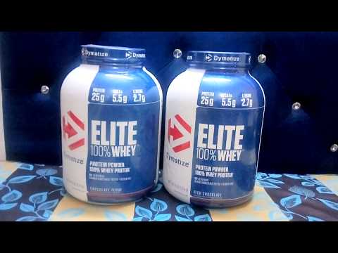 Dymatize elite 100 percent whey protein review