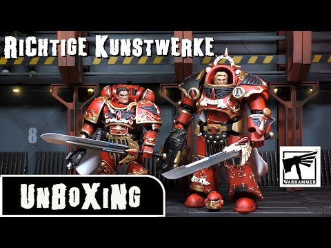 Unboxing - Blood Angels Praetoren - Joytoy, Warhammer 30.000 Horus Heresy - Praetors