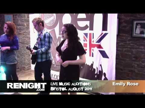 Open Mic UK - The Auditions, Emily Rose, Bristol, August 2011. renight.com exclusive