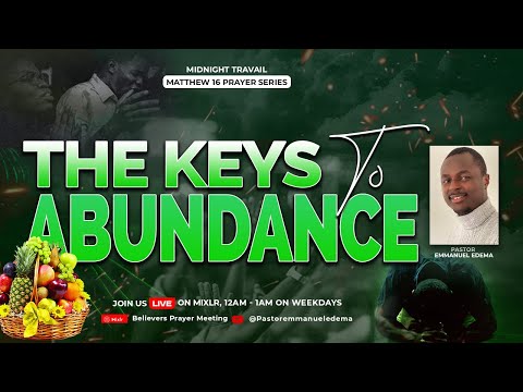 MIDNIGHT TRAVAIL | MATTHEW 16 PRAYER SERIES | 18TH OCTOBER 2023 | Pastor Emmanuel Edema