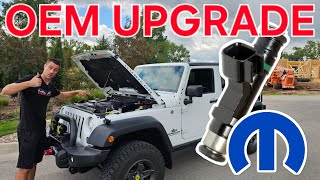 3.6 Pentastar CHEAP INJECTOR UPGRADE Jeep Wrangler Unlimited Rubicon JKUR DIY Dodge Chrysler Jeep