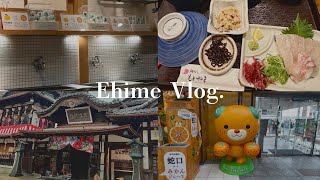 【愛媛Vlog】道後温泉で癒される休日|松山散策