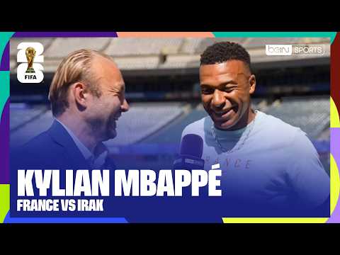 KYLIAN MBAPPÉ en DÉTENTE avant FRANCE vs IRAK !