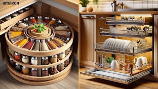 25 Amazon Kitchen Organization & Storage Hacks To Maximize Space in Your Tiny Kitchen! (With Prices)