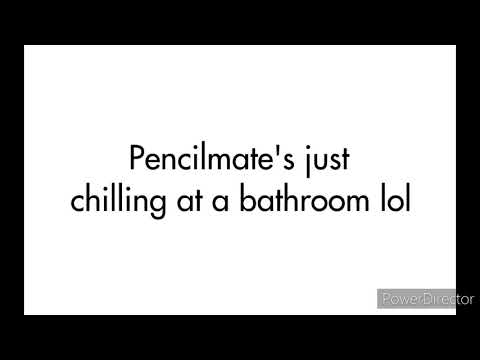 Pencilmate and Pencilmiss on the toilet Season 2 Episode 1: Pencilmate's Bathroom Dreams