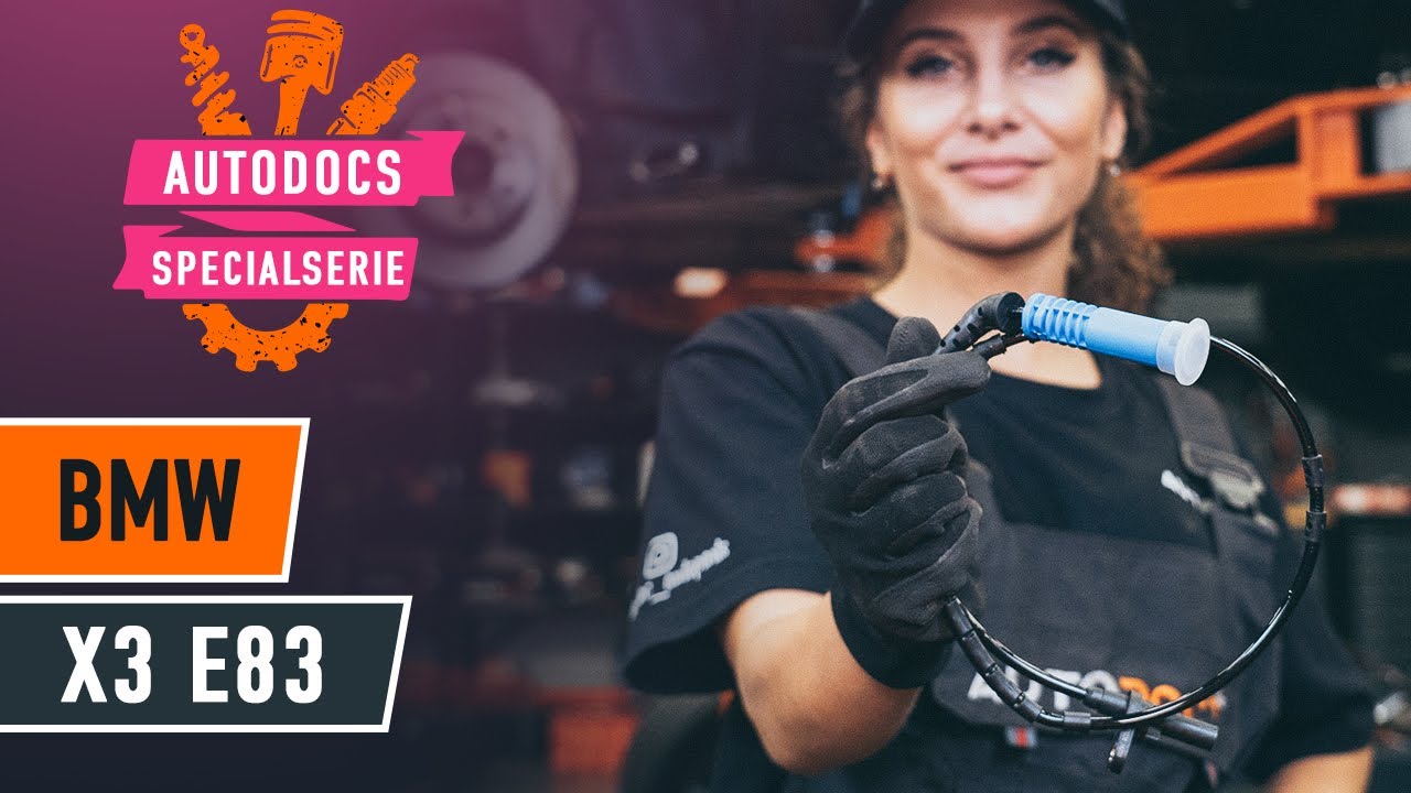 Byta ABS givare bak på BMW X3 E83 – utbytesguide