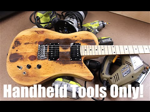 Make a Guitar With Very Basic Tools - DIY Kits Available!