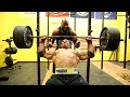 515LB SEATED SHOULDER PRESS! WORLDS HEAVIEST