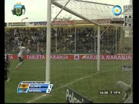 Torneo Apertura 2011 - Fecha 9 - Olimpo de Bahía Blanca vs. Arsenal F. C .