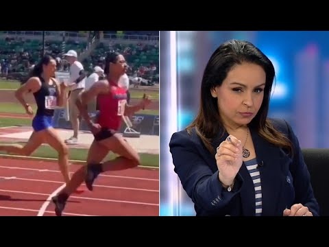 Rita Panahi reacts to trans runner being booed after crossing finish line