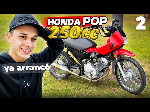 YA ARRANCO! HONDA POP 250CC INYECCION PT2