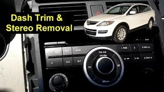 Mazda CX-9 Stereo Removal, Replacement - Auto Repair Series