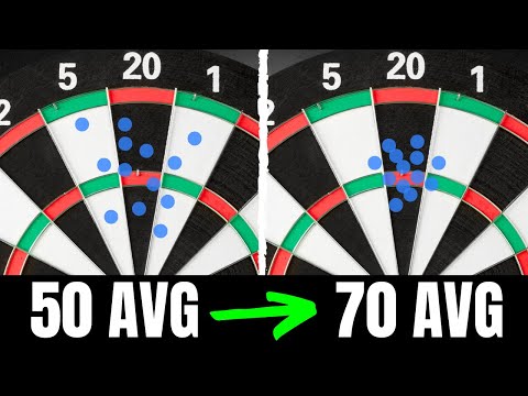 How to Get From 50 to 70 Average in Darts!