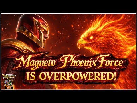 Magneto Phoenix Force IS OVERPOWERED! | Stops ALL Speed! | Marvel Strike Force | MSF