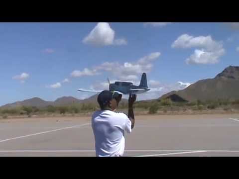 Vought SB2U Vindicator Foamie Maiden Flight