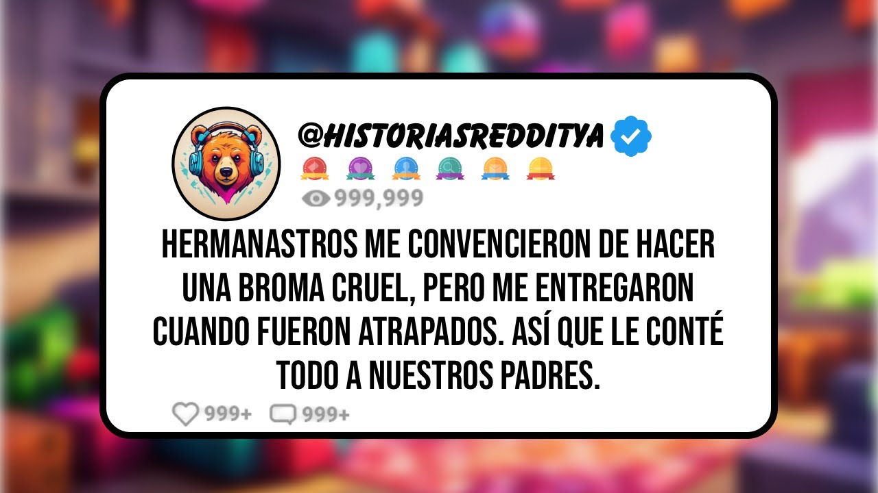 Hermanastros me Convencieron de Hacer una BROMA CRUEL, pero me Entregaron Cuando Fueron Atrapados...