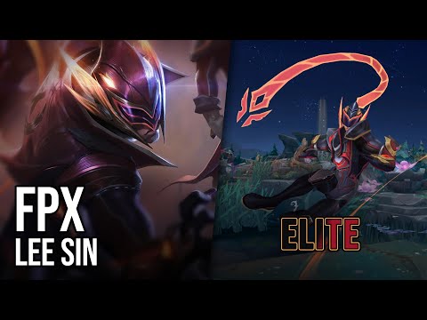 Elite FPX Lee Sin Skin | League of Legends | Chromas Skin