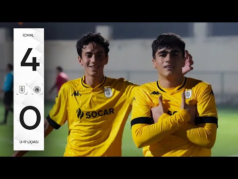 Neftçi 4:0 Dinamo | U-17 LİQASI | İCMAL
