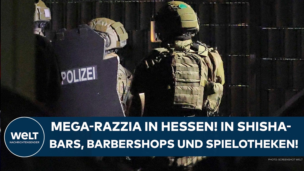 HESSEN: Mega-Razzia gegen Sozialleistungsbetrug! Acht Festnahmen in Frankfurt! 600 Einsatzkräfte