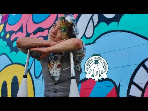 Club juggling by Cam Resch from USA | IJA Tricks of the month 