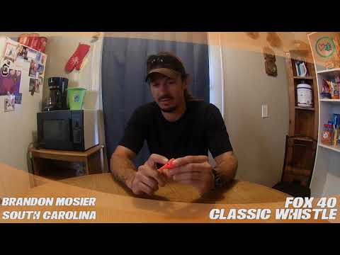Fox 40 Classic Whistle - TreeStuff.com Customer Brandon Mosier's Review In The Field