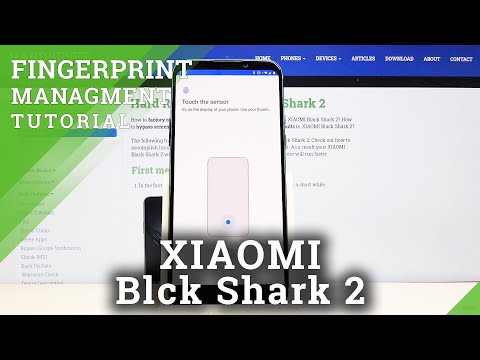 How to Add Fingerprint in XIAOMI Black Shark – Screen Protection