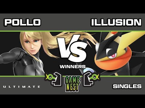 Game Nest Smash It Up: Illusion (ZSS) vs Pollo (Marth/Greninja) - Winners Round 3