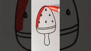 🍉🍦 #art #youtubeshorts #kidstv #ytshorts #diy #kidsart #kidsvideo #kids #shorts #youtube #reels #yt