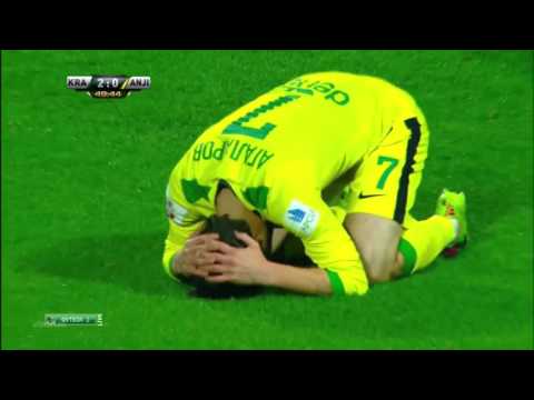 Видеообзор матча 1/8 финала Кубка России-2015/2016 «Краснодар» – «Анжи» (Махачкала)