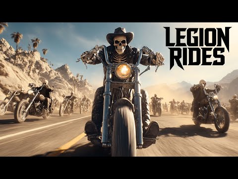 Legion of the Road ☠️🔥 Biker Hard Rock Anthem | Outlaw Riders Forever