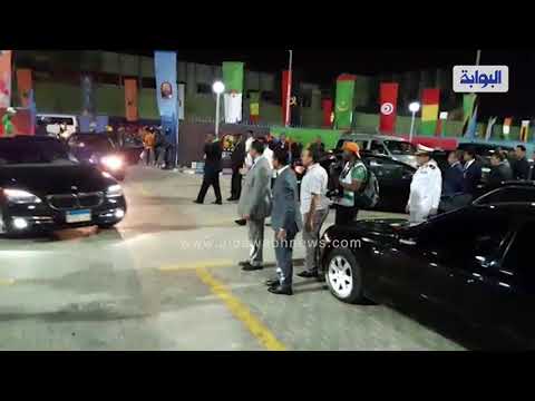 رئيس دولة موريتانيا يشهد مباراة منتخبه امام مالى