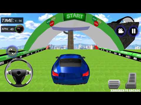 GT Racing Stunts Tuner Car Driving: Blue Car Unlocked Amazing Stunts Driving - Android GamePlay 3D