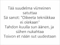 Flowboysfam - Viimeinen suudelma ft. Mia lyrics ...