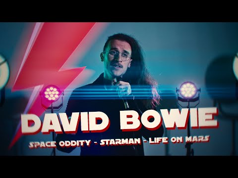 David Bowie - A SPACE ROCK MEDLEY [feat. @PatrickRussellMusic] Starman / Life On Mars / Space Oddity