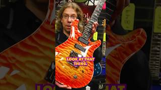 Video thumbnail for PRS Guitars Private Stock Studio in Blood Orange Glow 🤯🔥🍊 #prsguitars #paulreedsmith by Chuck Levin's Washington Music Center