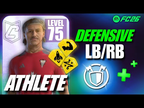 Best Level 75 Marauder Fullback (LB/RB) Build in FC 26 Clubs!