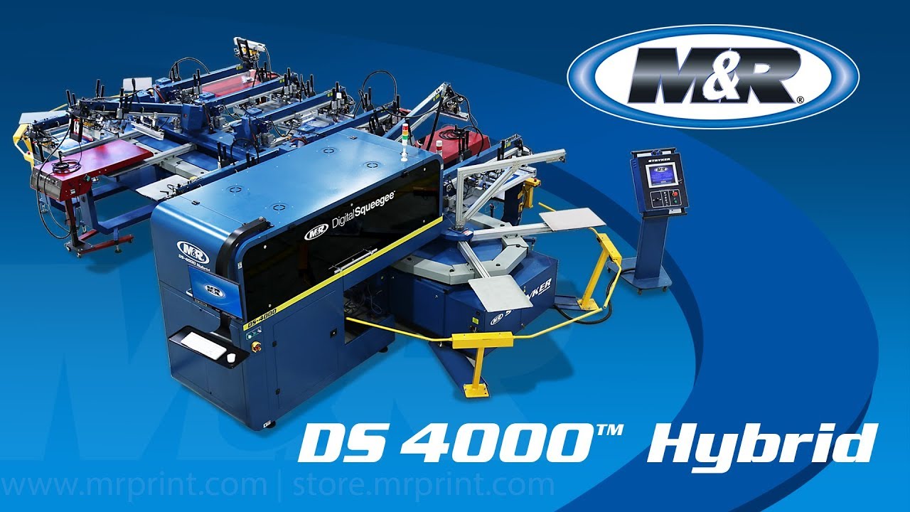 DS-4000™ Digital Squeegee® Hybrid Printing System