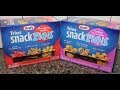Kraft Trios Snack Funs Strawberry Waffles And Cookies Crackers Review