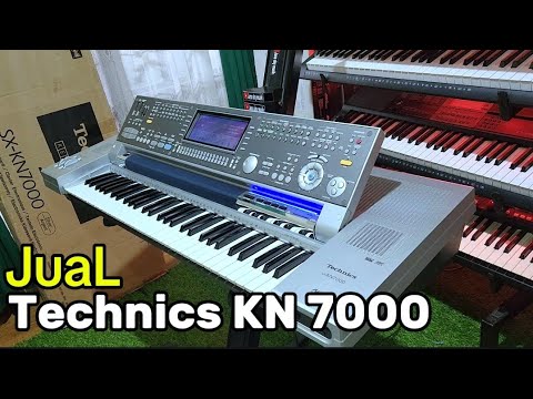 Jual | Keyboard Technics KN 7000 | mbah nya KN | Lengkap dus ex rumahan