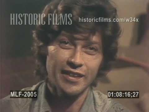 ROBBIE ROBERTSON  from "The Band" INTERVIEW 1975