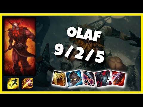 Olaf vs Hecarim TURKISH Challenger JUNGLE (9/2/5) - v10.24