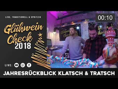 Glühwein Check 2018, live & interaktiv, Jahresrückblick, Sprechstunde  mit Gästen im Studio