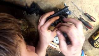 How to fix and repair a jammed seatbelt from a collision. Mercedes GL