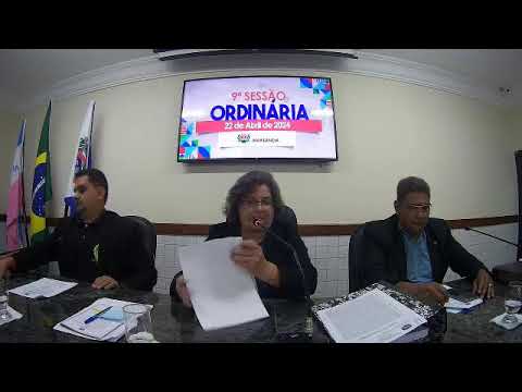 9ª Sessão Ordinária da Câmara Municipal de Marilândia - ES. 22/04/2024