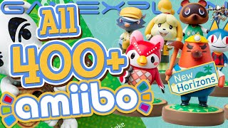 Scanning All 400+ Amiibo in Animal Crossing: New Horizons!