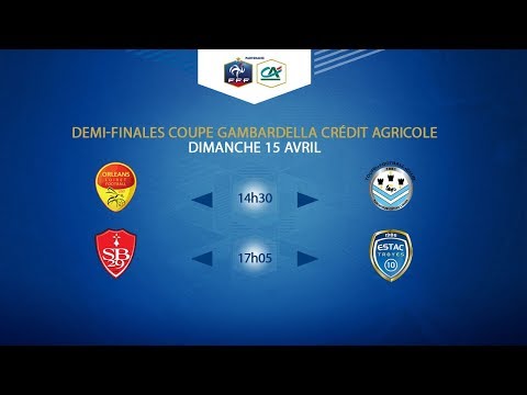 COUPE GAMBARDELLA-CA I Demi-Finales - US Orleans / Tours FC - 15/04