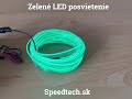 LED podsvetlenie vnútorné 12V - ambientné zelené (5m) - Video Youtube