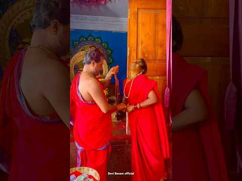 Devi Bonam durgamatha mala removing at Warangal bhadrakali temple #youtubeshorts #shots #viralvideo