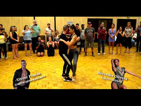 Oliver Pineda and Mercedes Olivera Demo at the Sacramento Bachata and Salsa Festival